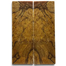 Spalted Beech Scales & Block- YELLOW- Raffir® WoodHobbies & Creative Arts.27" x 1.6" x 4.9"- Scales