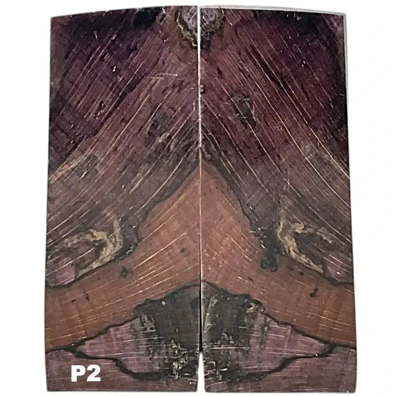 Spalted Beech Scales- PURPLE- Raffir® Wood - Maker Material Supply