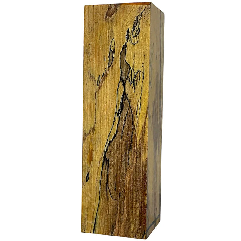 Spalted Beech- YELLOW- Y Cut- Raffir® Wood - Maker Material Supply