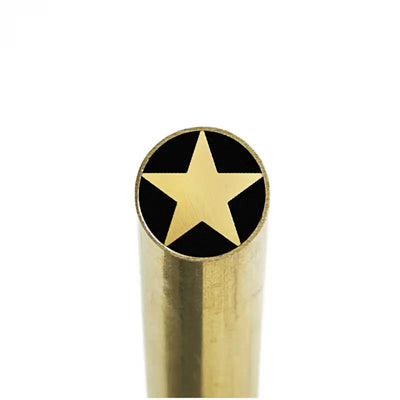 Star- Mosaic Knife Handle Pin - Maker Material Supply