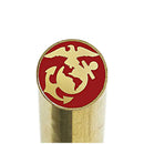 US Marine Corps- Mosaic Knife Handle Pin - Maker Material Supply