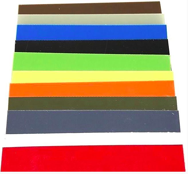 G10 Knife Handle Liner Sheet-17 Vibrant Colors- .02"x5.5"x12.25" - Maker Material Supply