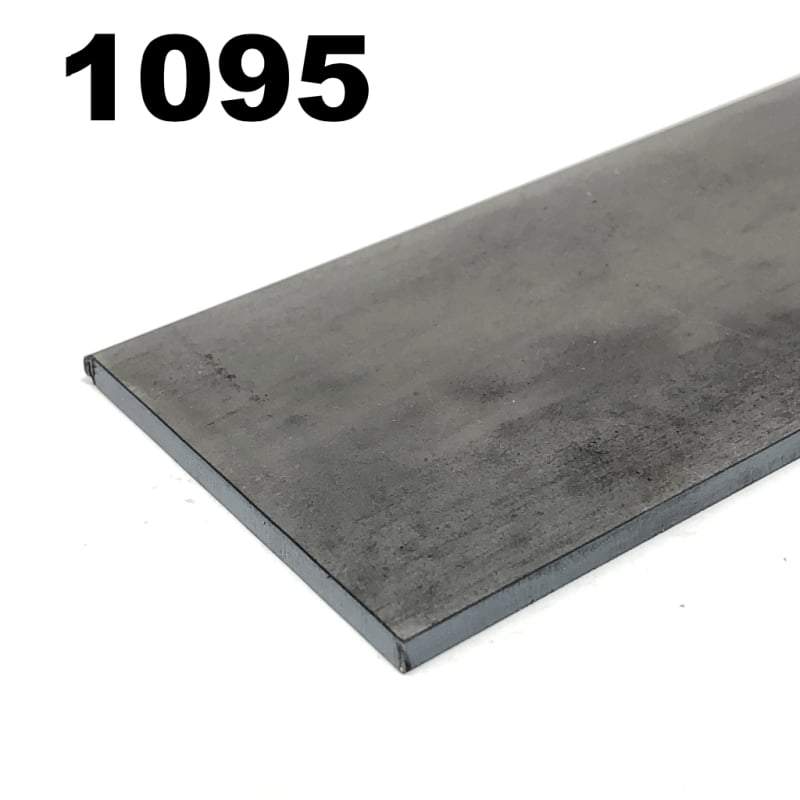 1095 High Carbon Blade Steel Flat Bar- Various Sizes - Maker Material Supply