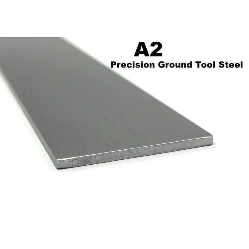 A2 Precision Ground Tool Steel - Various Sizes - Maker Material Supply
