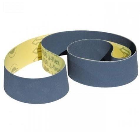 Aluminum Oxide J-Flex Sanding Belts- 2" x 72"- 80-800 Grit - Maker Material Supply