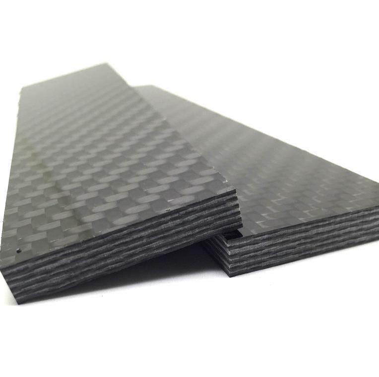 1/2 White Resin Carbon Fiber Plate Carbonwaves Carbon Fibre Sheet 