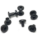 Black Mounting Screw + Post 8-32- Kydex Sheath/Holster Hardware - Maker Material Supply
