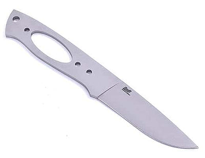 Brisa TRAPPER 95 Blade Blank- N690 Stainless Steel- Flat Grind - Maker Material Supply