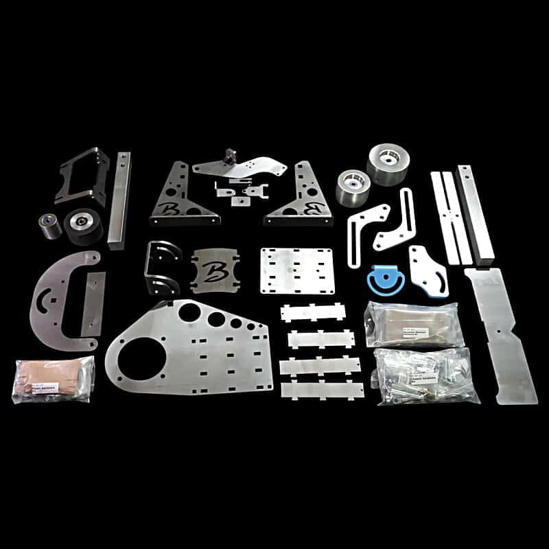 Build Your Own Tilting 2x72 Grinder- UNPAINTED KIT- By Brodbeck Ironworks - Maker Material Supply
