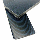 Canvas Micarta Knife Handle Scales- BLUE & BLACK- 1/4" - Maker Material Supply