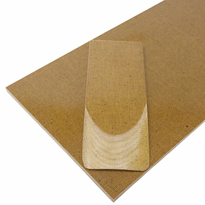 Canvas Micarta Sheet- NATURAL- Various Sizes - Maker Material Supply