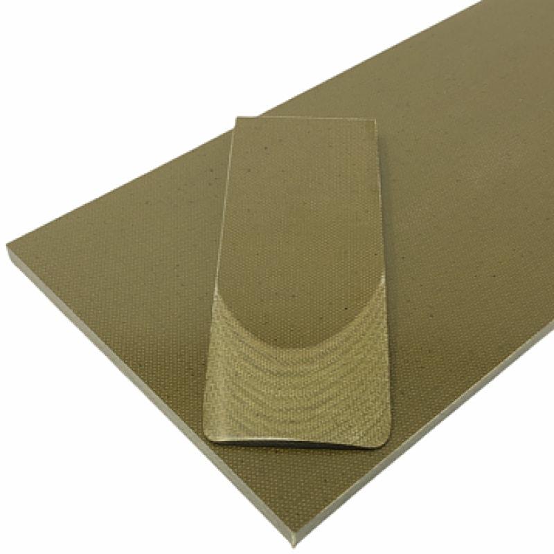 Canvas Micarta Sheet- OD(Olive) GREEN- Various Sizes - Maker Material Supply