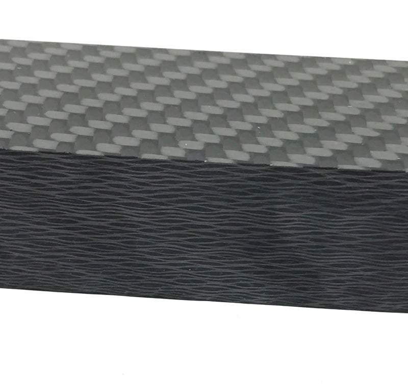 Carbon Fiber by CarbonWaves- Solid Twill 2x2 - 1" Thick Blocks - Various Sizes - Maker Material Supply