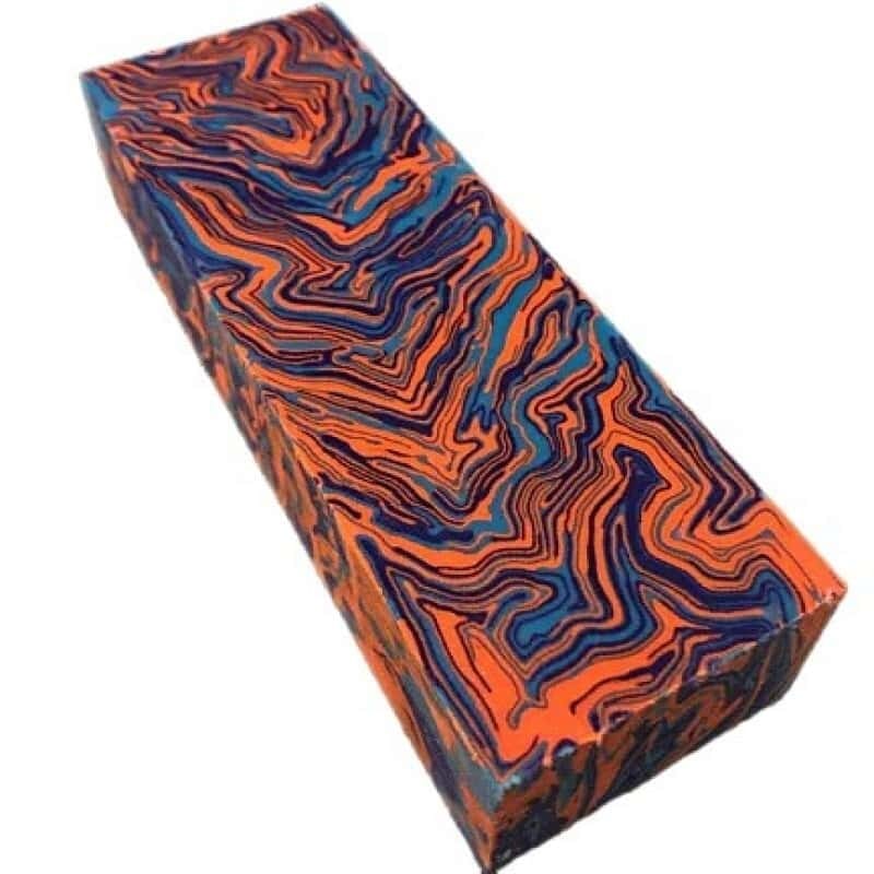 Marbled Micarta- MIAMI VIBE- by CCL Composite Materials - Maker Material Supply