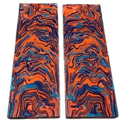 Marbled Micarta- MIAMI VIBE- by CCL Composite Materials - Maker Material Supply