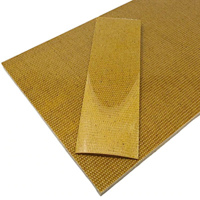 Coarse Weave Canvas Micarta Sheet- NATURAL- Various Sizes - Maker Material Supply