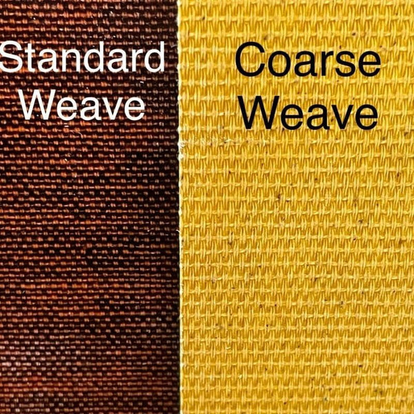 Coarse Weave Canvas Micarta Scales- BLACK - Maker Material Supply