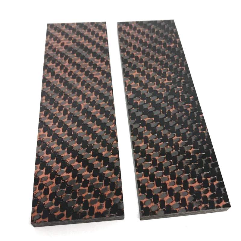 Copper Infused Carbon Fiber- Various Sizes CarbonWaves - Maker Material Supply