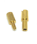 Corby Bolts- BRASS - Rivets / Knife Handle Fasteners-  3/16", 1/4", 5/16" - Maker Material Supply