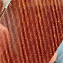 Vintage Canvas/Denim Micarta- NATURAL BROWN- 1" thick - Maker Material Supply