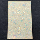 Dichrolam- "PEARL BURL" -Rigid/Machinable Plate- Various Sizes - Maker Material Supply