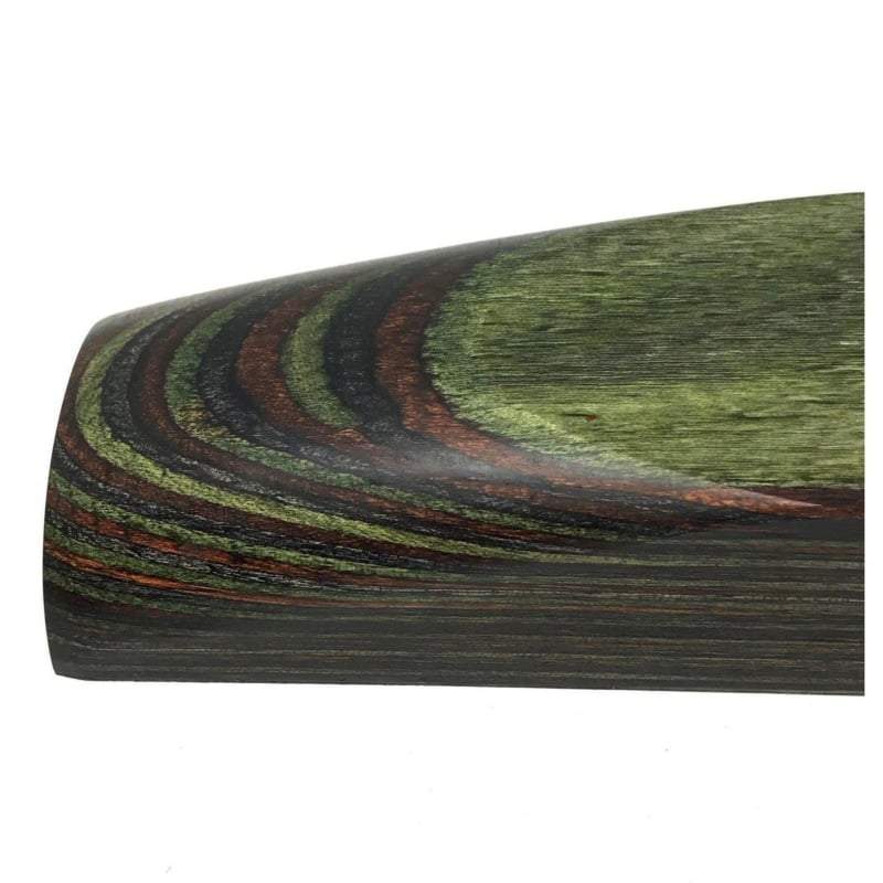 DymaLux- GREEN MTN CAMO- Laminated Wood Knife Handle Block- 1" x 1.5" x 5" - Maker Material Supply