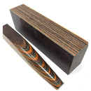 DymaLux Block- "SOUTHWEST" Laminated Wood - 1" x 1.5" x 5" - Maker Material Supply