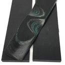 DymaLux "INDIGO BLUE" Color Laminated Wood Knife Handle Scales- 1/4" x 1.5" x 5" - Maker Material Supply