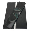 DymaLux "INDIGO BLUE" Laminated Wood Knife Handle Scales- 3/8" x 1.5" x 5" - Maker Material Supply