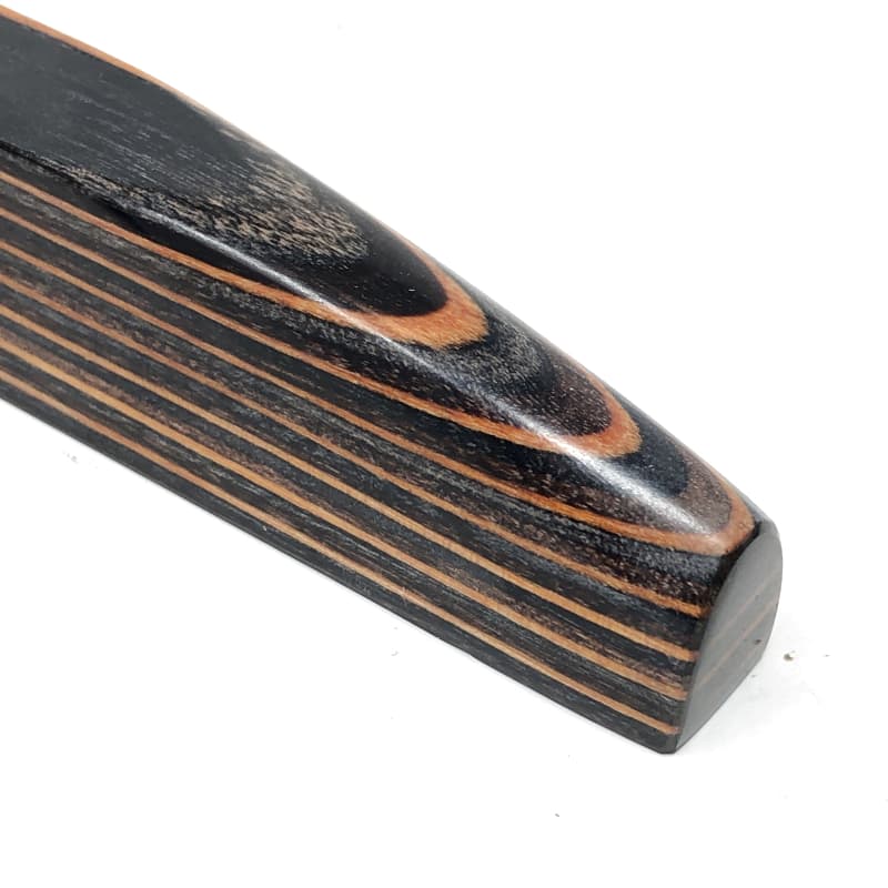 DymaLux- Pen Blank- "EMBER GLOW" Laminated Wood - 1" x 1" x 5" - Maker Material Supply