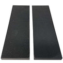 FINE TEXTURE PEEL PLY G10- BLACK- Knife Handle Scales - Maker Material Supply