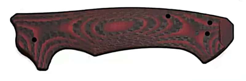 Fused Carbon Fiber + G10 Composite- RED- Scales - Maker Material Supply