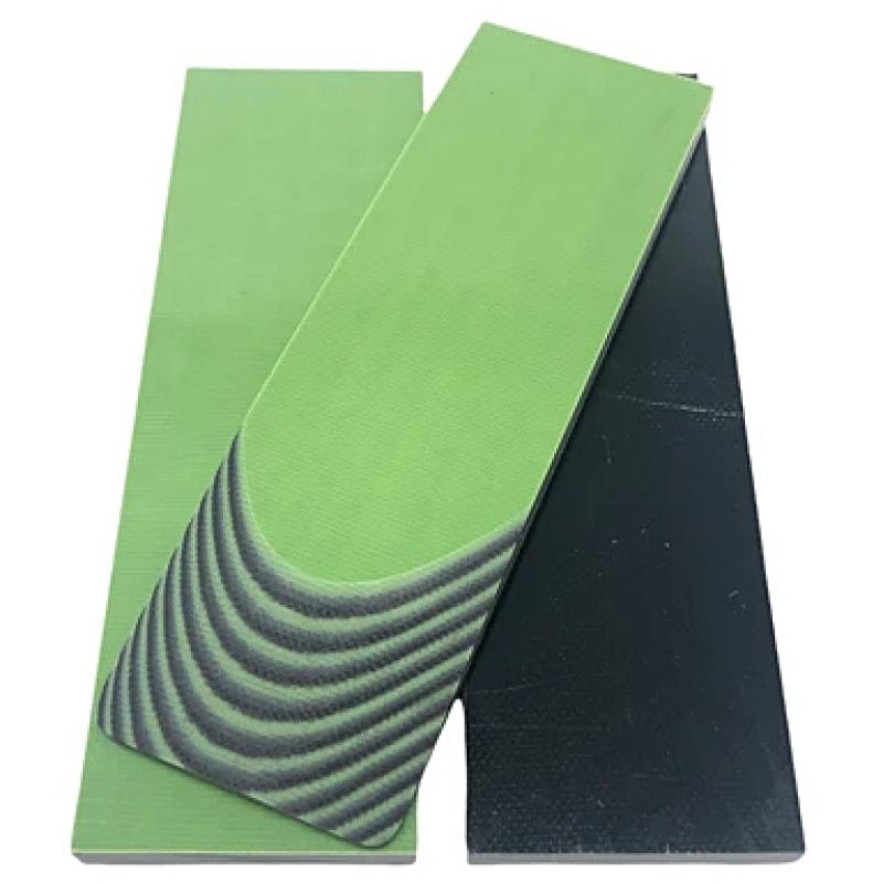 G10 Multicolor Scales- ACID GREEN/BLACK - Maker Material Supply