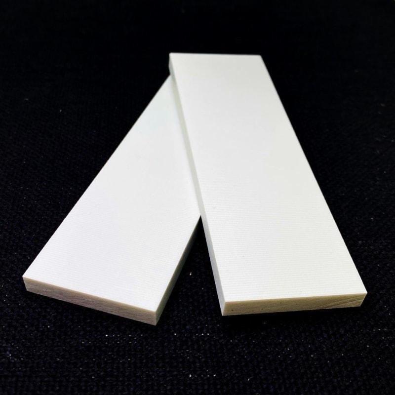 G10 Knife Handle Scales- WHITE - Maker Material Supply