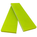 G10 Knife Handle Scales- TOXIC YELLOW - Maker Material Supply