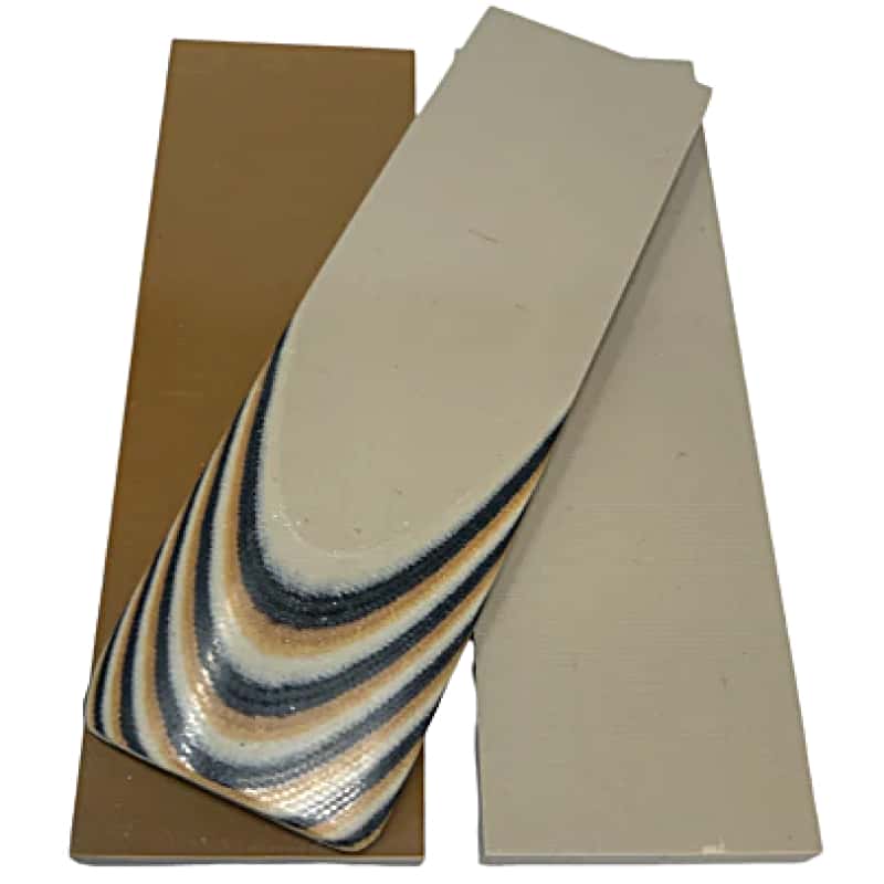 G10 Multicolor Scales- TAN/BROWN/BLACK - Maker Material Supply