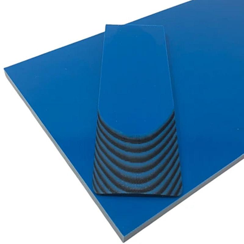 G10 Multicolor Sheets- BLUE/BLACK - Maker Material Supply