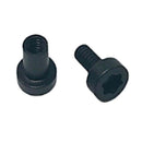 Gulso Bolts- Black QPQ/Stainless Steel- Knife Handle Fasteners- 1/4" SHORT - Maker Material Supply