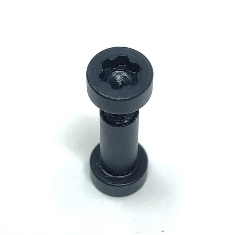 Gulso Bolts- Black QPQ/Stainless Steel- Knife Handle Fasteners- 1/4" SHORT - Maker Material Supply