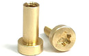 Gulso Bolts- BRASS- Knife Handle Fasteners- 1/4" - Maker Material Supply