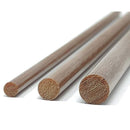 Linen Micarta Solid Round Rod- NATURAL BROWN-  1/8", 3/16", 1/4", 3/8" - Maker Material Supply