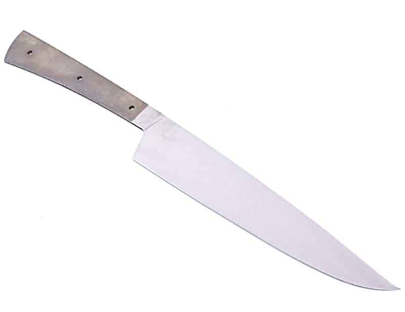 LOCKHART BBQ Knife Blade Blank- Stainless Steel - Maker Material Supply