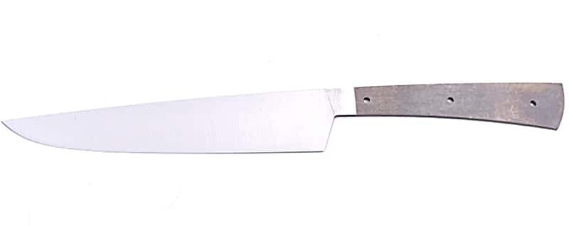 LOCKHART BBQ Knife Blade Blank- Stainless Steel - Maker Material Supply