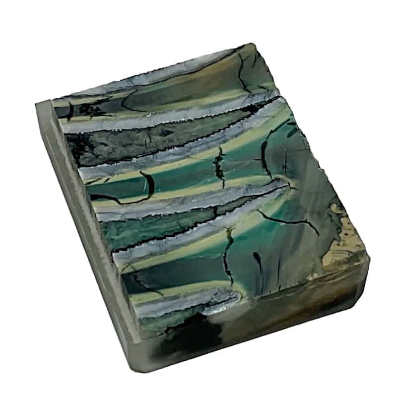 Mammoth Molar- Jewelry Tiles- GREEN - Maker Material Supply