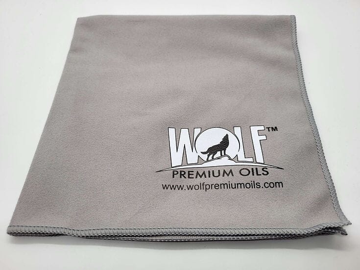 Micro Fiber Cloth by Wolf Premium Oils- 16" x 16" - Maker Material Supply