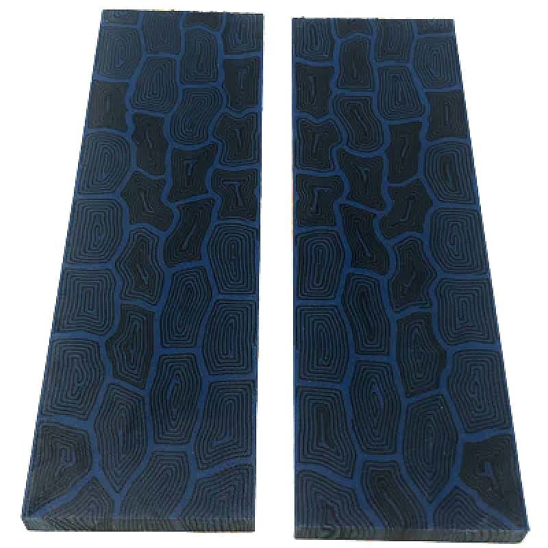 Mosaic Micarta- BLUE- by CCL Composite Materials - Maker Material Supply