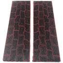 Mosaic Micarta- RED- by CCL Composite Materials - Maker Material Supply