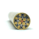 Mosaic Pin for Knifemaking 3/8" x 6" Brass + Copper/Stainless- 1 pin- MP14 - Maker Material Supply