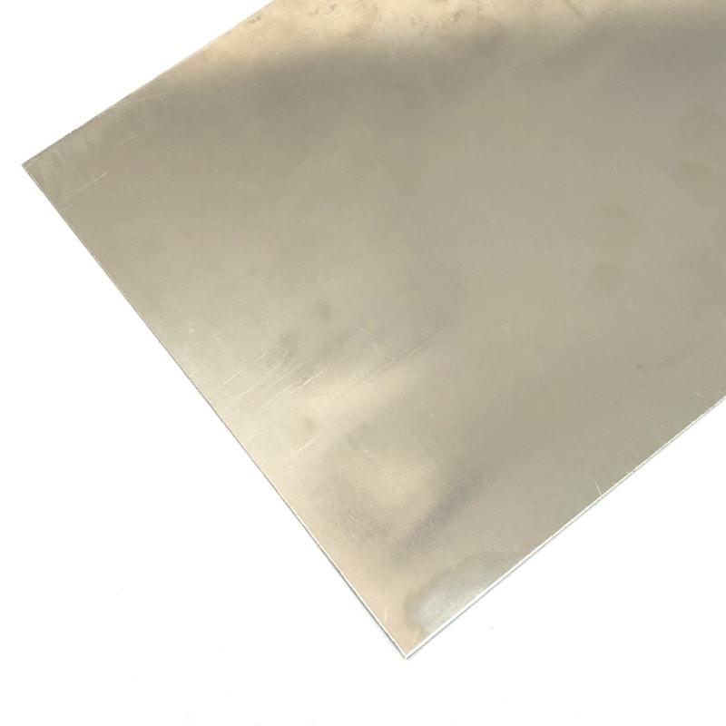 Nickel Silver C770 Sheet Metal- .02"- 1/4" Thickness - Maker Material Supply