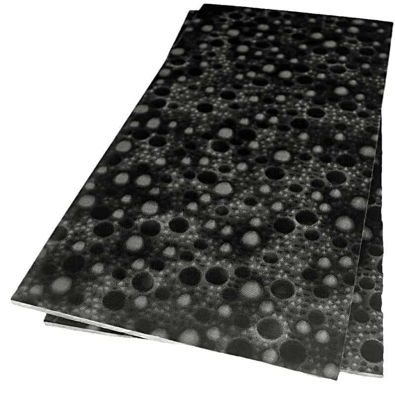 Raffir Alume Moon Composite- BLACK- Sheets - Maker Material Supply